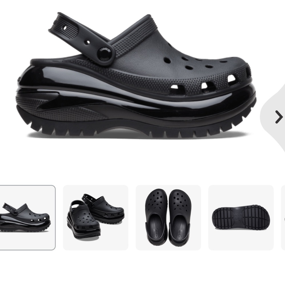 Women’s size 10 Mega Crush Croc